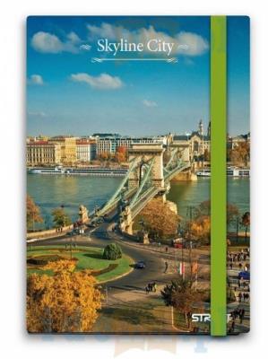 Opakowanie Notes Skyline City A6 6 sztuk