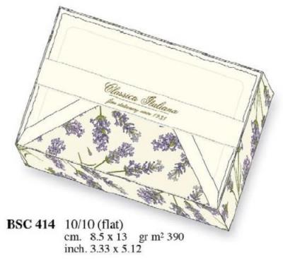 Opakowanie Papeteria box 10 kartek i 10 kopert BSC 414