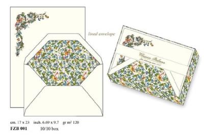 Okładka książki Papeteria box 10 kopert i 10 kartek