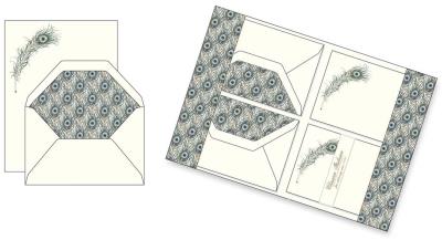 Opakowanie Papeteria Wallet 6 kopert i 6 papierów listowych PLM001W