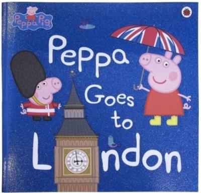 Okładka książki Peppa Goes to London