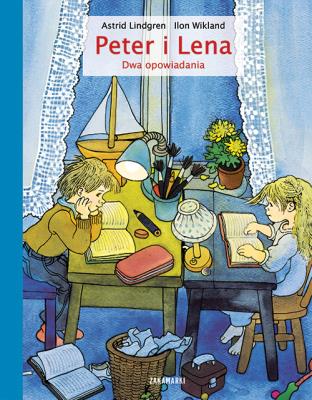 Peter i Lena, Dwa opowiadania. Autor: Lindgren Astrid, Ilon Wikland (ilustr.). SmakLiter.pl Okładka książki Peter i Lena, Dwa opowiadania