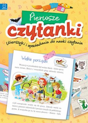 Okładka książki Pierwsze czytanki. Wierszyki i opowiadania do nauki czytania