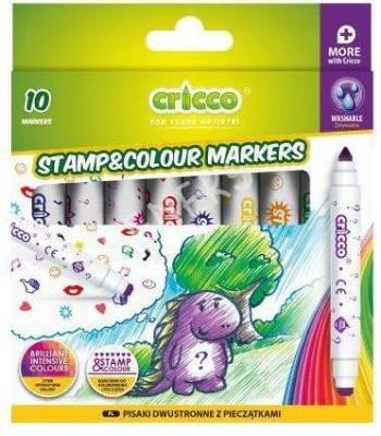 Opakowanie Pisaki dwustronne z pieczątkami CRICCO