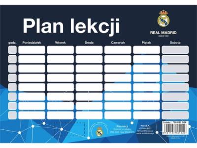 Opakowanie Plan lekcji Real Madrid 25 sztuk