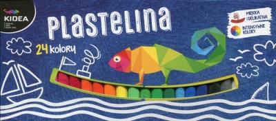 Opakowanie Plastelina mała 24 kol.Kidea