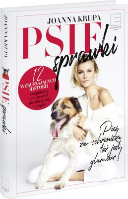 Psie sprawki. Autor: Krupa Joanna. SmakLiter.pl Okładka książki Psie sprawki