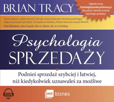 Psychologia sprzedaży. Autor: Brian Tracy. SmakLiter.pl Okładka książki Psychologia sprzedaży