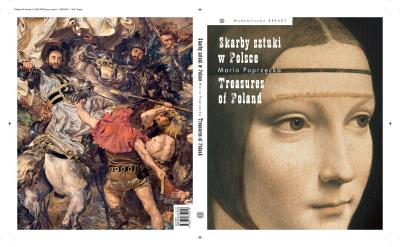 Skarby sztuki w Polce. Autor: Poprzęcka Maria. SmakLiter.pl Okładka książki Skarby sztuki w Polce