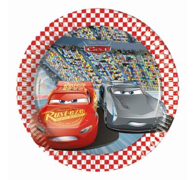 Opakowanie Talerzyki papierowe 'Auta 3', 20 cm, 8 sztuk