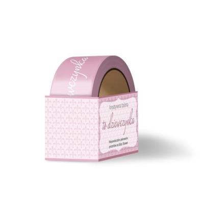 To dziewczynka - taśma do pakowania prezentów na Baby Shower. Wydawca: Zuzu Toys. SmakLiter.pl Opakowanie To dziewczynka - taśma do pakowania prezentów na Baby Shower