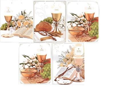 Opakowanie Torebka ozdobna laminowana komunia PL-2 mix