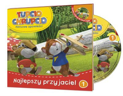 Okładka książki Tupcio Chrupcio. Najlepszy przyjaciel  + DVD