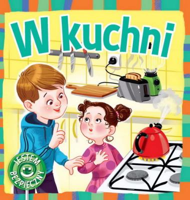 W kuchni Jestem bezpieczny. Autor: Katarzyna Moryc. SmakLiter.pl Okładka książki W kuchni Jestem bezpieczny