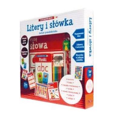 Okładka książki Zestaw przedszkolaka. Litery i słówka