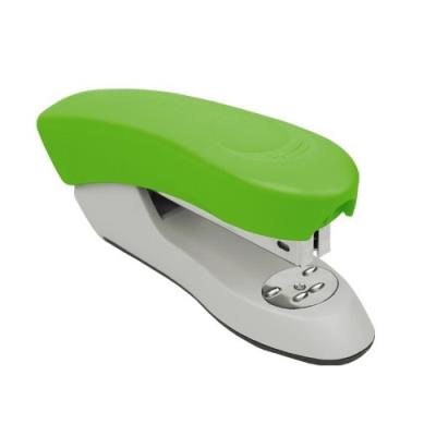 Opakowanie Zszywacz plastikowy zielony fluo 25 kartek