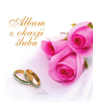 Okładka książki Album z okazji  ślubu