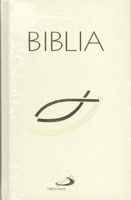 Okładka książki Biblia z rybką biała