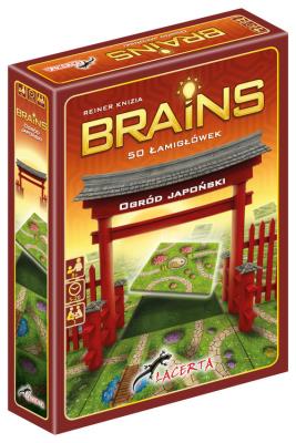 Brains Ogród japoński. Autor: Knizia Reiner. SmakLiter.pl Okładka książki Brains Ogród japoński