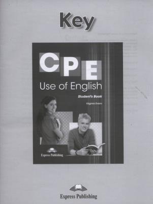 Okładka książki CPE Use of English Key