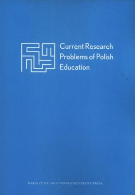 Okładka książki Current Research Problems of Polish Education