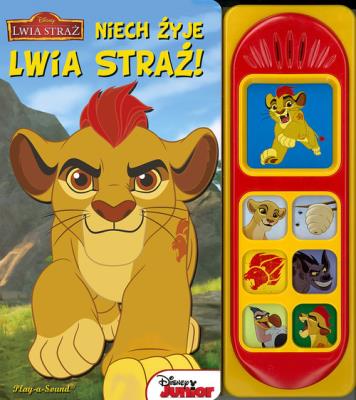 Okładka książki Disney Junior Lwia Straż. Niech żyje Lwia Straż!