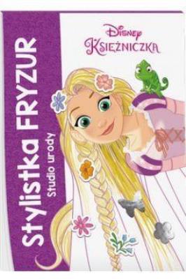 Okładka książki Disney księżniczka. Stylistka fryzur
