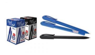 Opakowanie Długopis Flexi Trio Jet niebieski (50szt) PENMATE