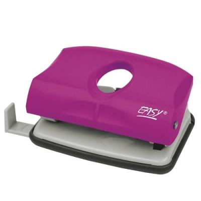 Opakowanie Dziurkacz plastikowy różowy 15 kartek