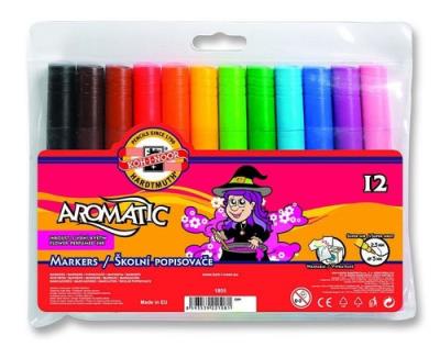 Opakowanie Flamastry Jumbo zapachowe 12 sztuk