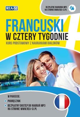 Francuski w cztery tygodnie. Autor: Karpińska Dorota. SmakLiter.pl Okładka książki Francuski w cztery tygodnie