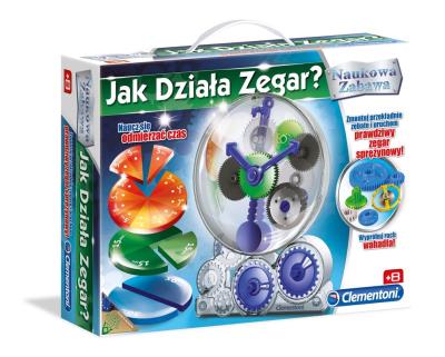 Okładka książki JAK DZIAŁA ZEGAR?