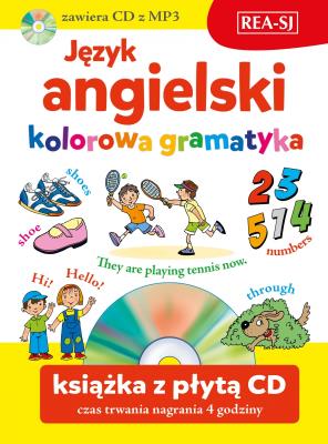 Język angielski - kolorowa gramatyka. Autor: Martina Kutalova. SmakLiter.pl Okładka książki Język angielski - kolorowa gramatyka