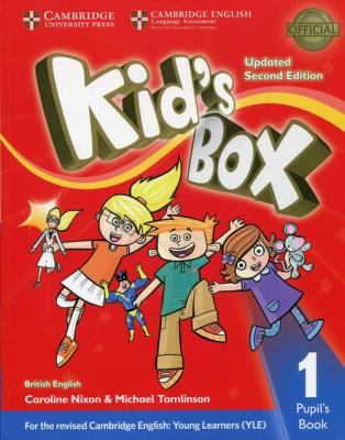 Kid's Box 1 Pupil's Book. Autor: Nixon Caroline, Tomlinson Michael. SmakLiter.pl Okładka książki Kid's Box 1 Pupil's Book