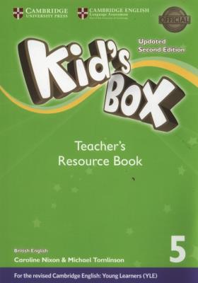 Kids Box 5 Teacher’s Resource Book. Autor: Nixon Caroline, Tomlinson Michael. SmakLiter.pl Okładka książki Kids Box 5 Teacher’s Resource Book