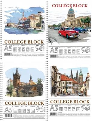 Opakowanie Kołonotatnik studencki A5 96 stron kratka
