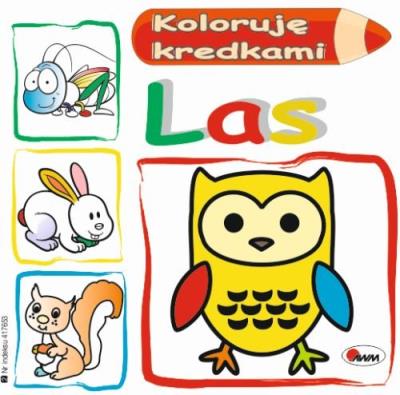 Okładka książki Koloruję kredkami Las