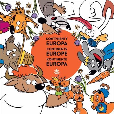 Kontynenty Europa. Autor: Piotr Nowacki. SmakLiter.pl Okładka książki Kontynenty Europa