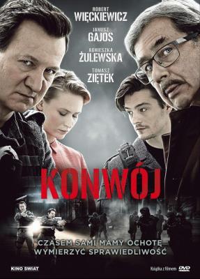 Konwój/ Kino Świat. Autor: Żakiewicz Maciej. SmakLiter.pl Okładka książki Konwój/ Kino Świat