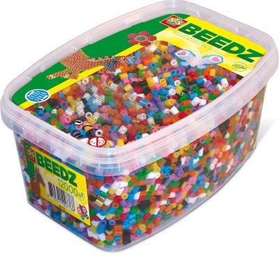 Koraliki do prasowanek - podstawowy Mix 12000szt. Wydawca: SES NL. SmakLiter.pl Opakowanie Koraliki do prasowanek - podstawowy Mix 12000szt