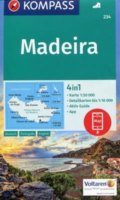 Okładka książki Madeira mapa samochodowa + przewodnik