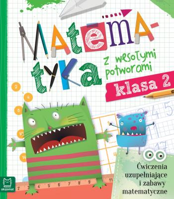 Okładka książki Matematyka z wesołymi potworami kl. 2