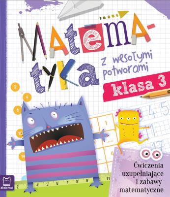 Okładka książki Matematyka z wesołymi potworami kl. 3