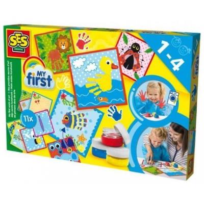 Moje pierwsze obrazy artystyczne. Wydawca: SES NL. SmakLiter.pl Opakowanie Moje pierwsze obrazy artystyczne