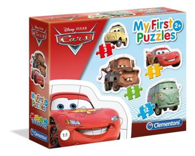MOJE PIERWSZE PUZZLE Auta. Wydawca: Clementoni. SmakLiter.pl Opakowanie MOJE PIERWSZE PUZZLE Auta