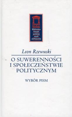Okładka książki O suwerenności i społeczeństwie politycznym
