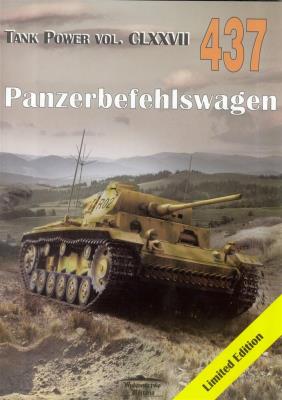 Panzerbefehlswagen. Tank Power vol. CLXXVII 437. Autor: Janusz Ledwoch. SmakLiter.pl Okładka książki Panzerbefehlswagen. Tank Power vol. CLXXVII 437