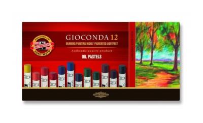Opakowanie Pastele olejne Gioconda 12 kolorów