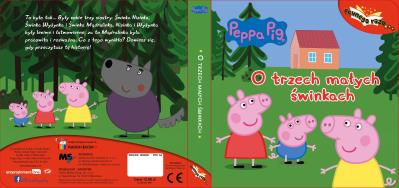 Peppa Pig.O trzech małych świnkach  . KATRONÓWKA. Autor: Opracowanie zbiorowe. SmakLiter.pl Okładka książki Peppa Pig.O trzech małych świnkach  . KATRONÓWKA