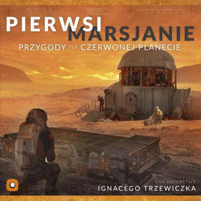 Okładka książki Pierwsi Marsjanie: Przygody na Czerwonej Planecie